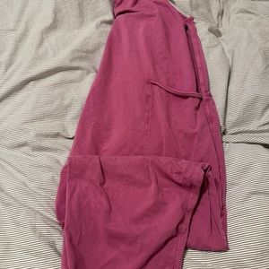 Free people one shot onsie.. size xl.. color pink.. worn only wore a few times